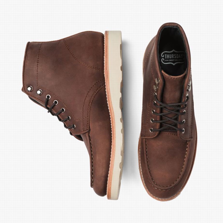 Chocolate Thursday Boots Diplomat Men Lace Up Boots | GWI329YB