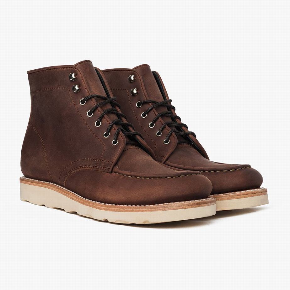 Chocolate Thursday Boots Diplomat Men Lace Up Boots | GWI329YB