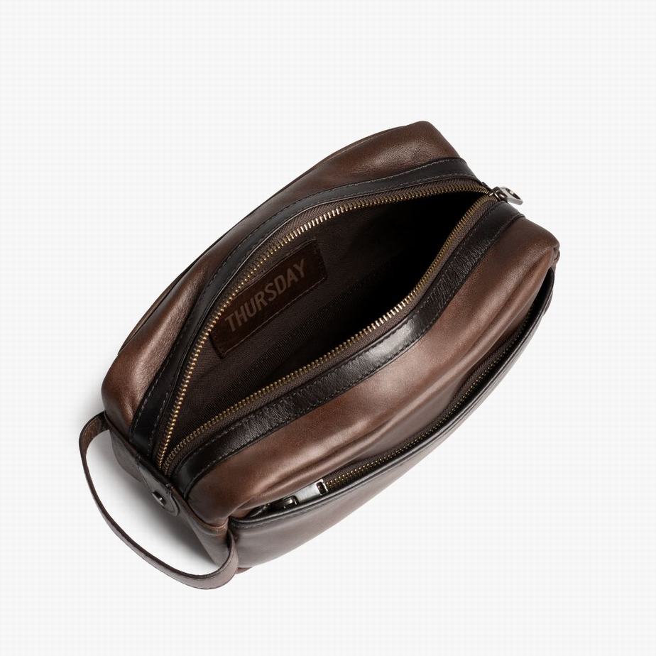 Chocolate Thursday Boots Dopp Kit Men Toiletry Bags | AIZ3877XM