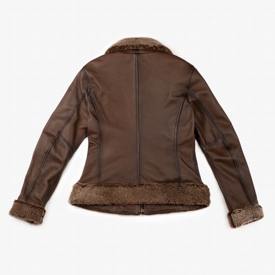 Chocolate Thursday Boots Flight Women Jackets | QGT9060JQ