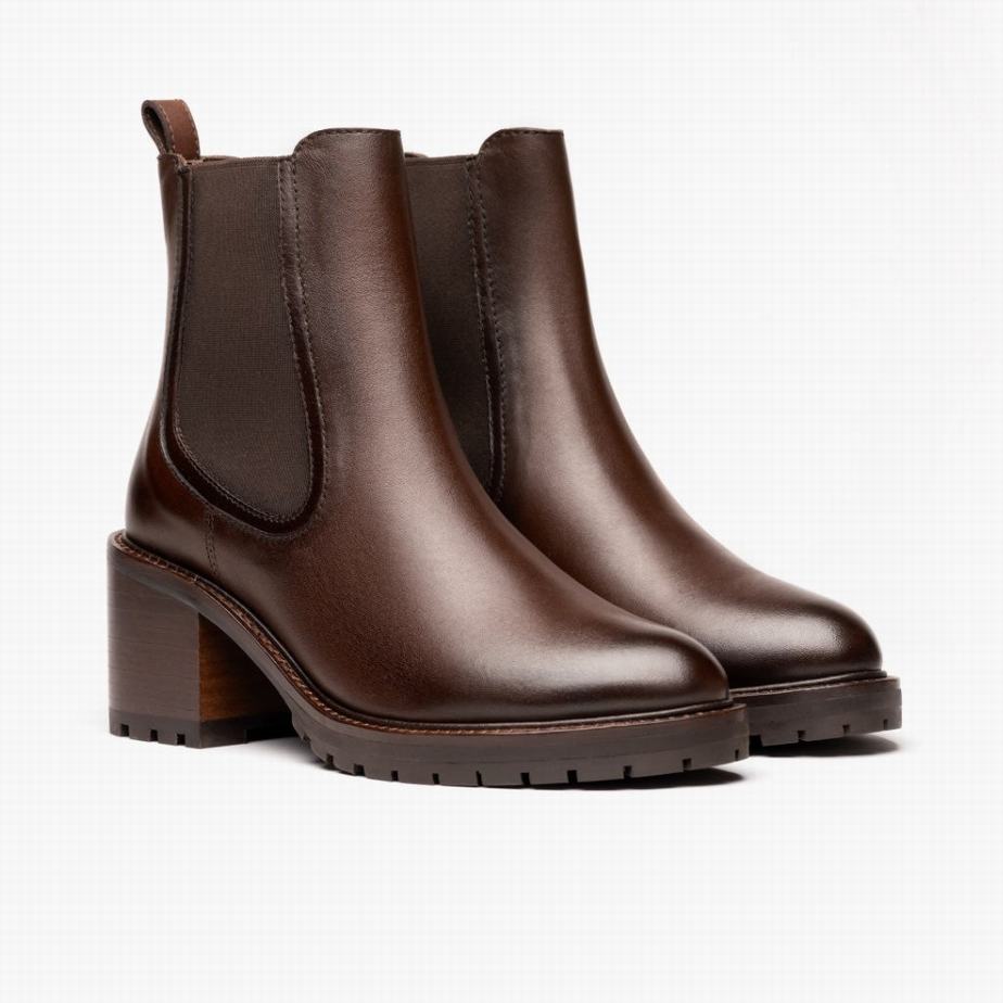 Chocolate Thursday Boots Knockout Women Chelsea Boots | DST805RC