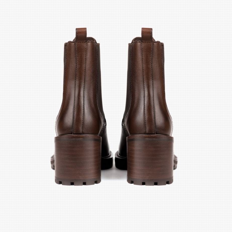 Chocolate Thursday Boots Knockout Women Chelsea Boots | DST805RC