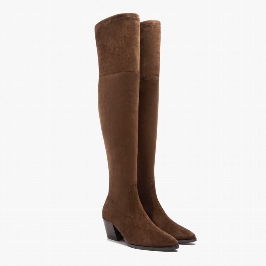 Chocolate Thursday Boots Tempest Women Over-the-knee Boots | NGX999PO