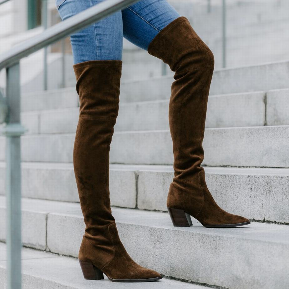 Chocolate Thursday Boots Tempest Women Over-the-knee Boots | NGX999PO