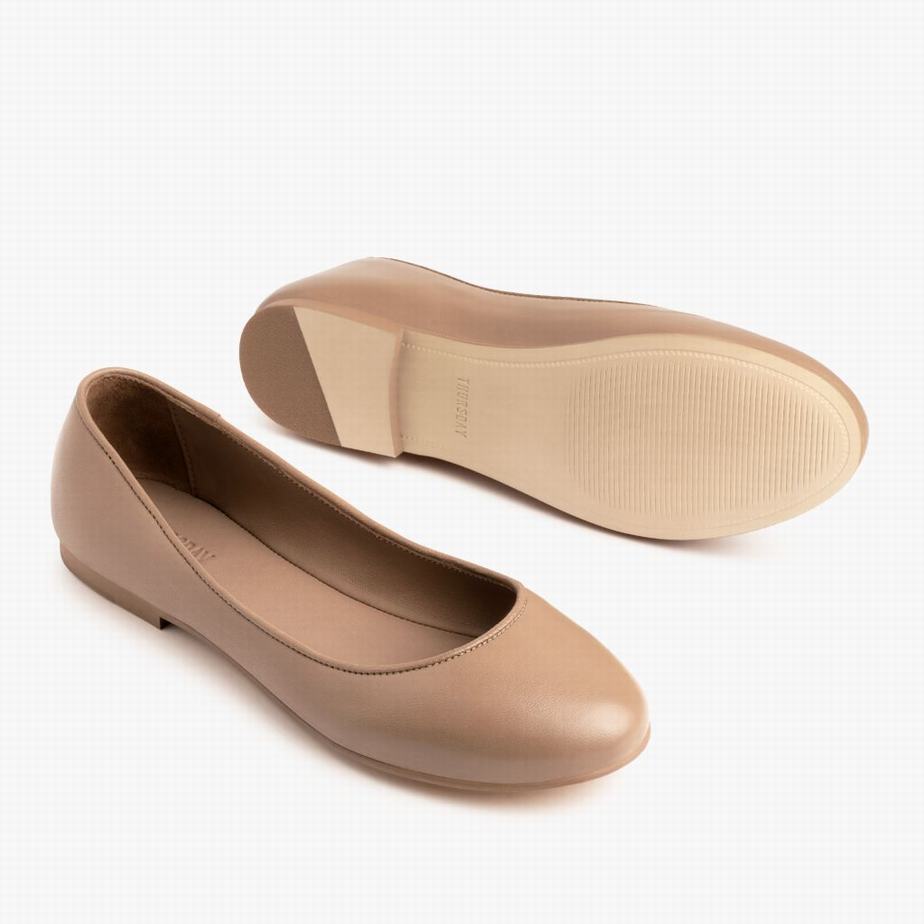 Coffee Thursday Boots Feliz Women Ballet Flats | SOL3662KH