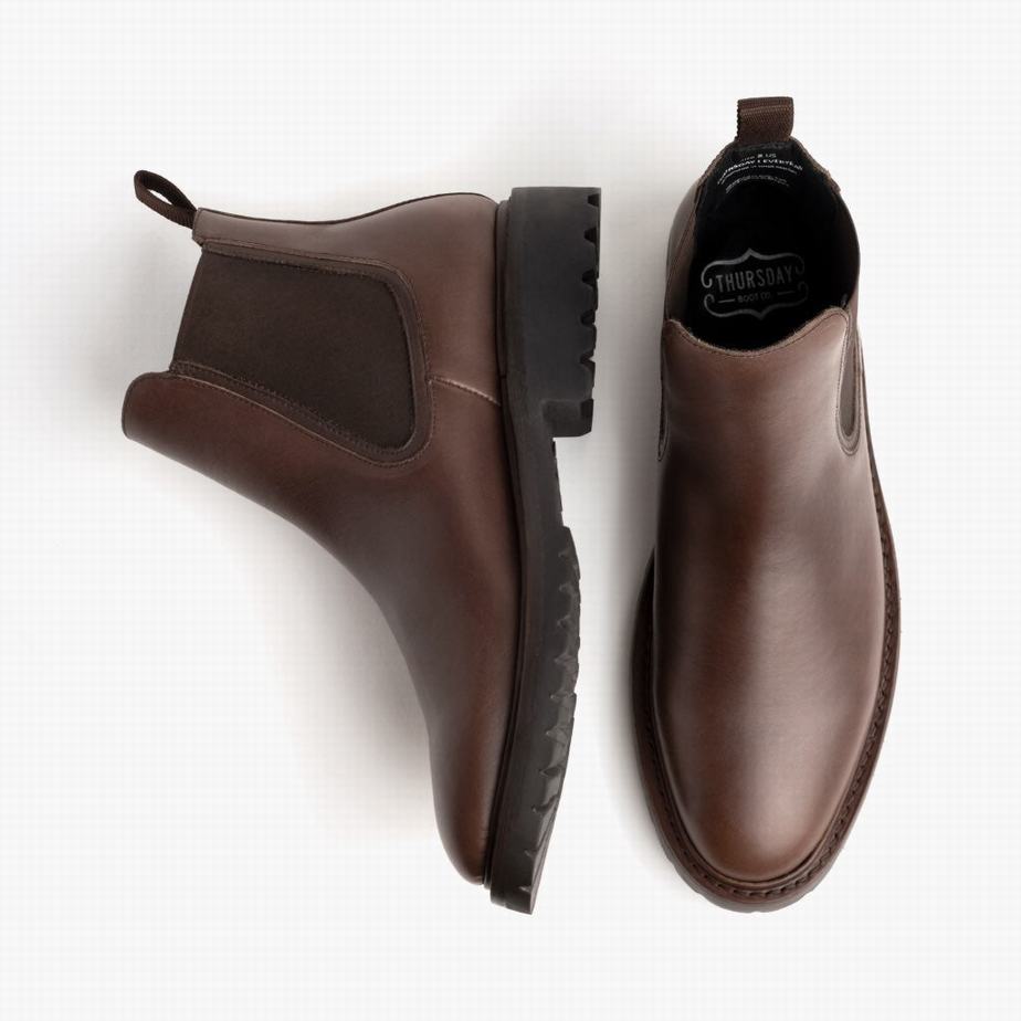 Coffee Thursday Boots Legend Men Chelsea Boots | MYL7262QH