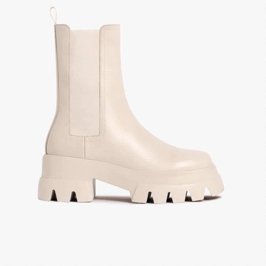 Cream Thursday Boots Reign Women Chelsea Boots | PBG6364MP