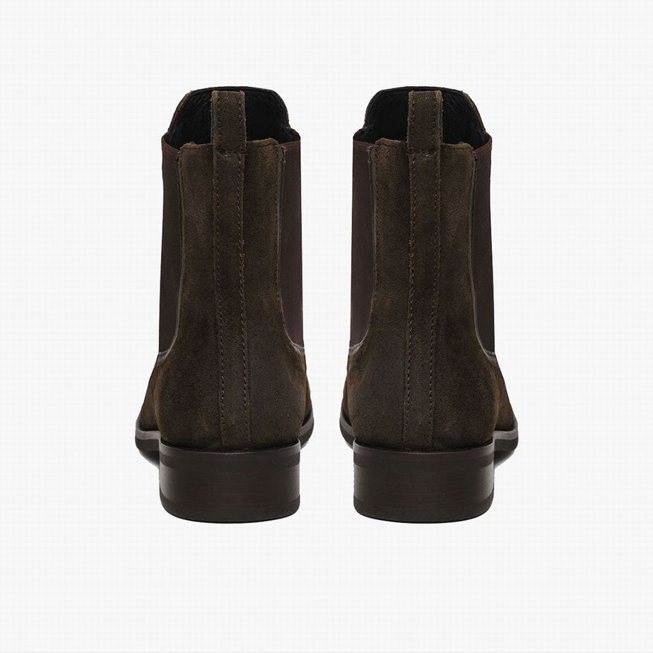 Dark Olive Thursday Boots Duchess Women Chelsea Boots | HIP6954VM