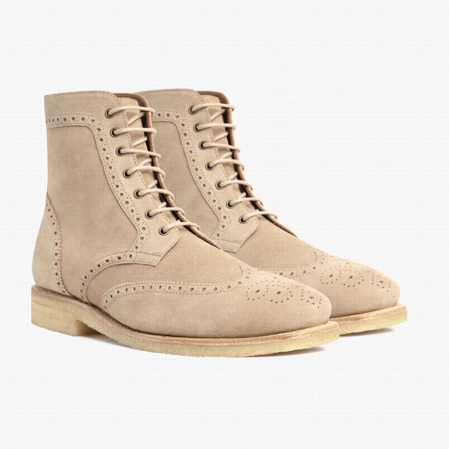 Dune Thursday Boots Wingtip Men Lace Up Boots | YJR9078MO