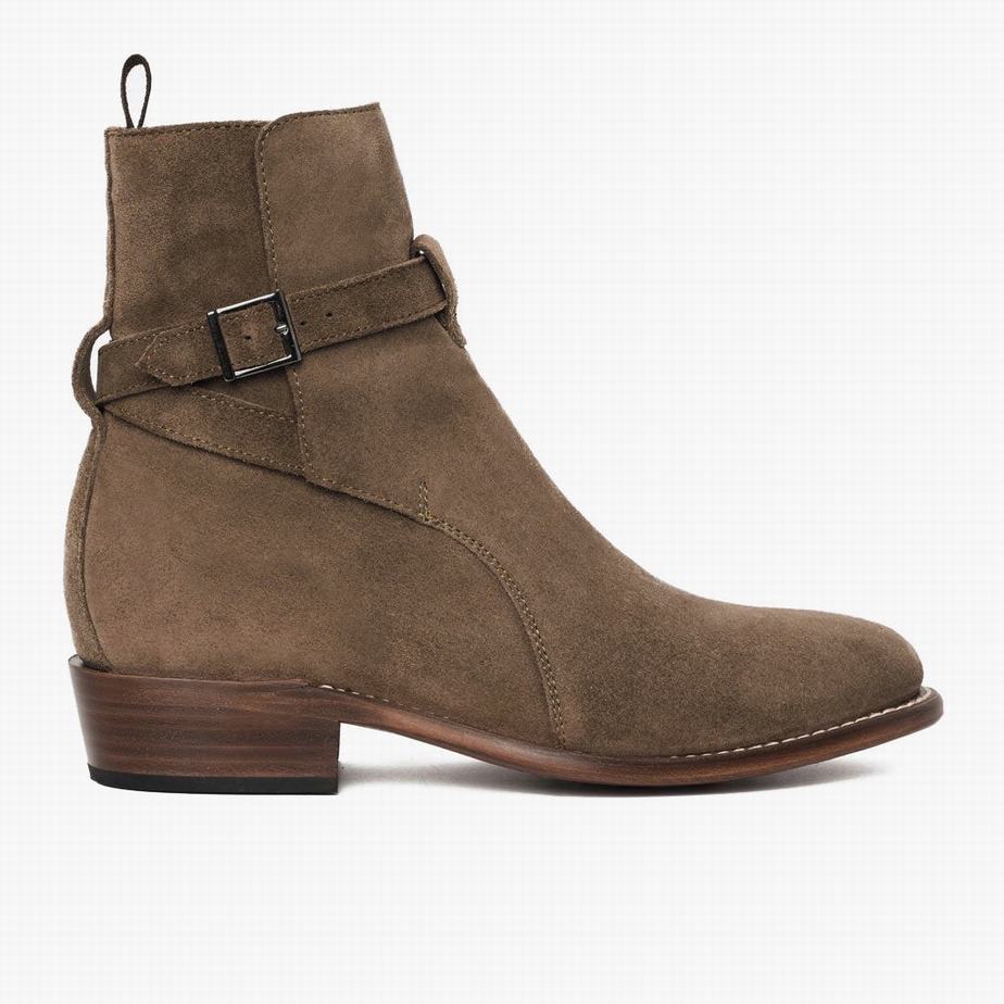 Grey Brown Thursday Boots Rogue Men Chelsea Boots | AAK5441QY