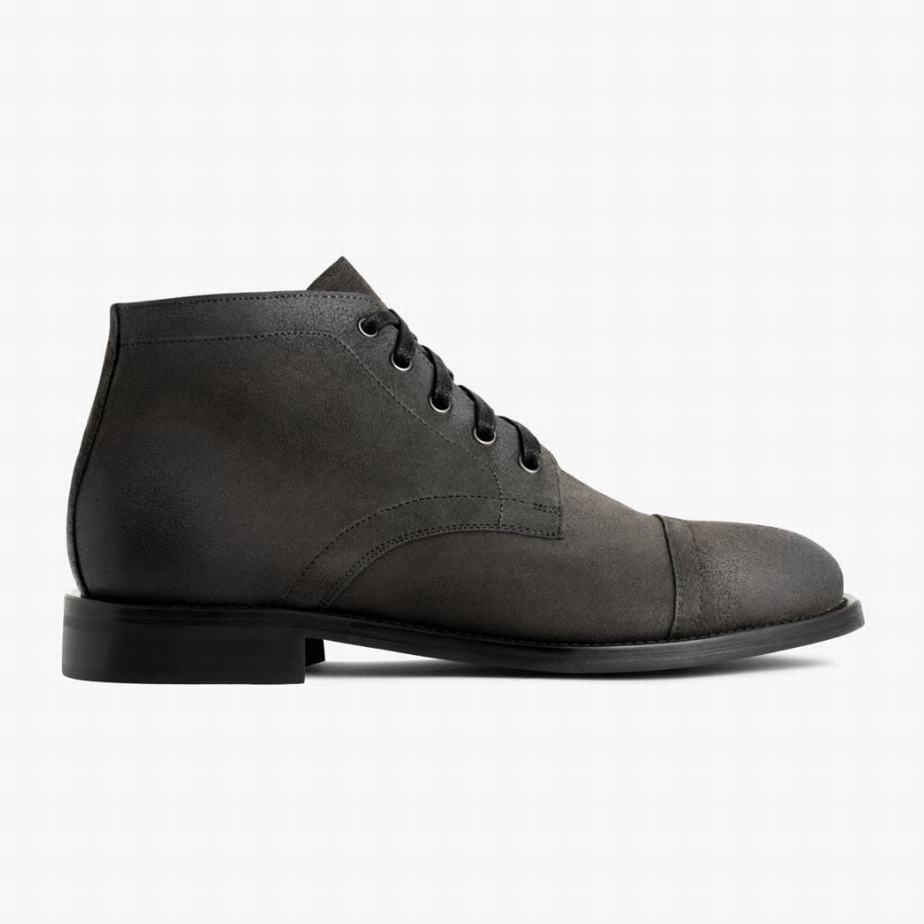 Grey Thursday Boots Cadet Men Lace Up Boots | DJV756EU