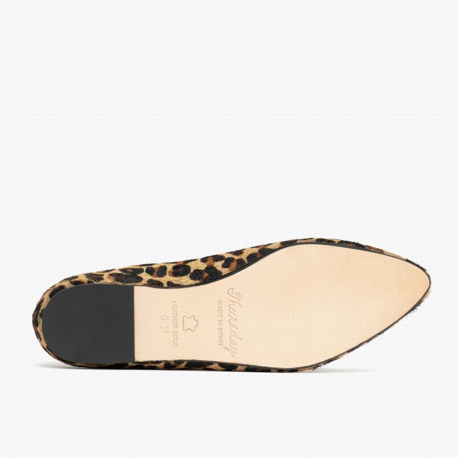 Leopard Thursday Boots Viva Women Ballet Flats | EEV5931VO