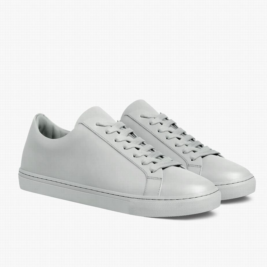 Light Grey Thursday Boots Premier Men Low-Top Sneakers | FJT5559MQ