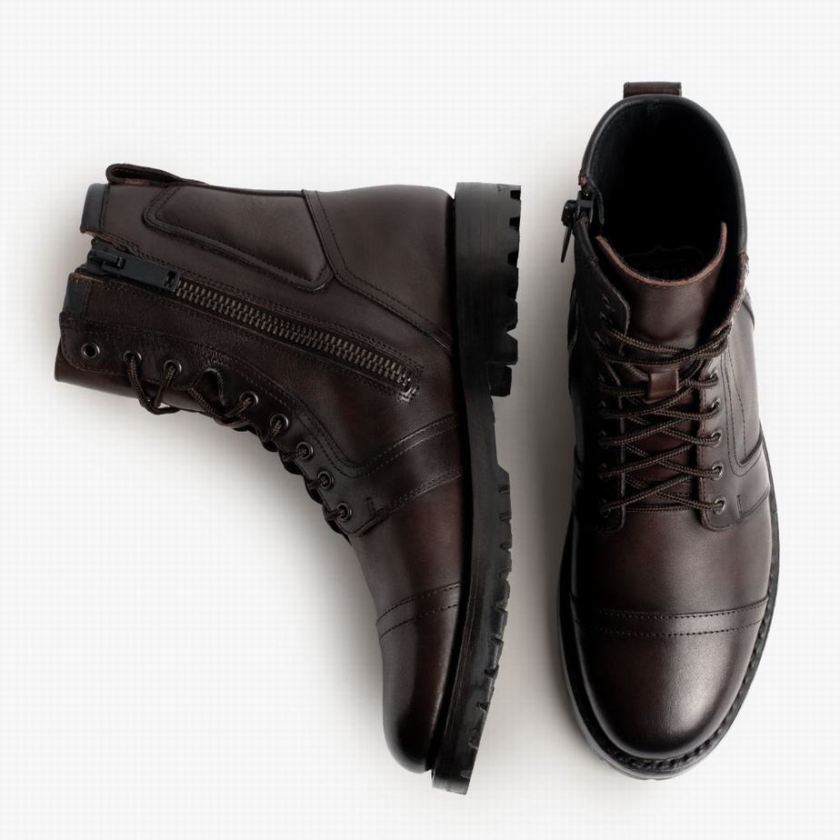 Old English Thursday Boots Casa Moto Men Lace Up Boots | SVY658TU