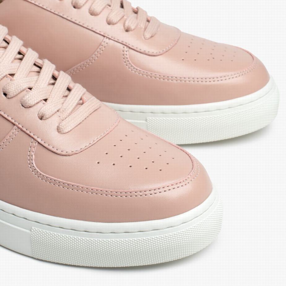 Pink Thursday Boots Court Women Low-Top Sneakers | ARS9743PD