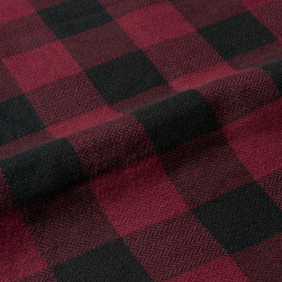 Red Thursday Boots Buffalo Check Men Shirts | LXK9515MN