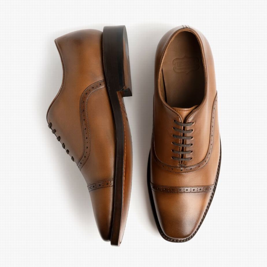 Toffee Thursday Boots Broadway Men Dress Shoes | YYG5369ST