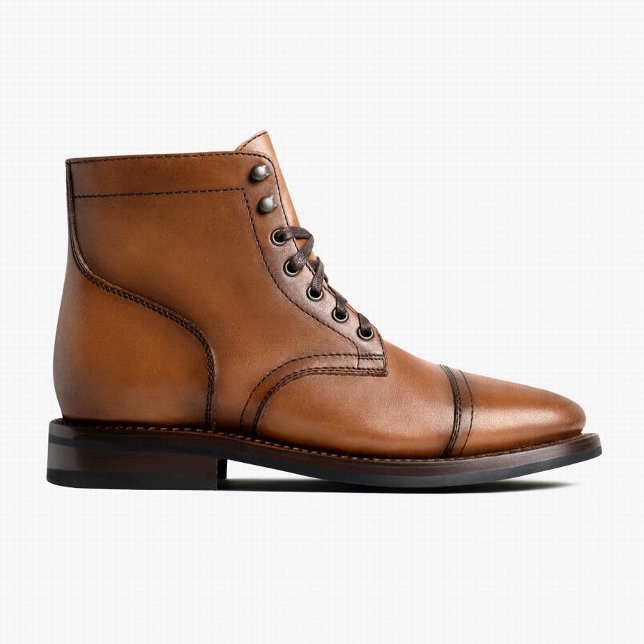 Toffee Thursday Boots Captain Men Lace Up Boots | RJG3194HJ