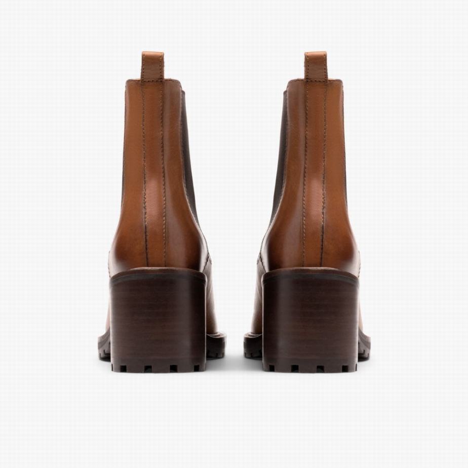 Toffee Thursday Boots Knockout Women Chelsea Boots | KAR4289RH