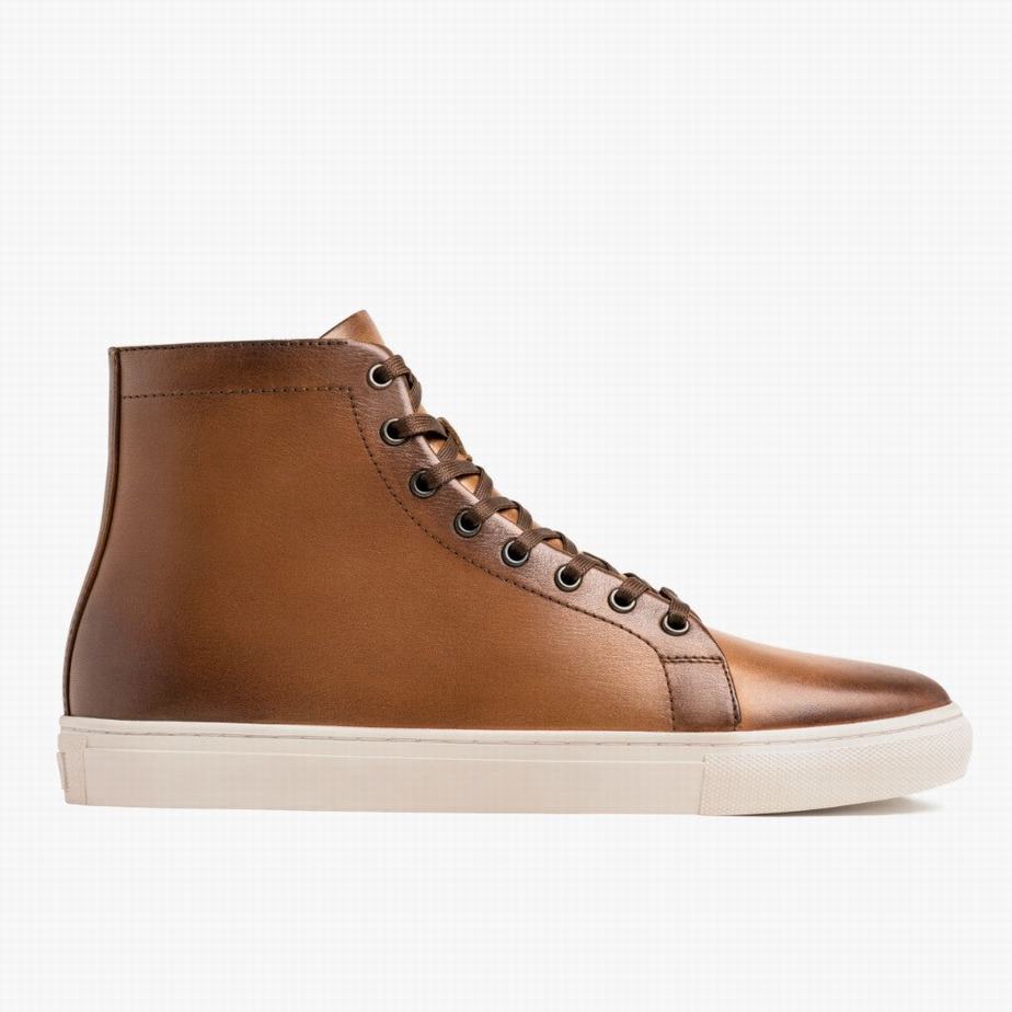 Toffee Thursday Boots Premier Men High-Top Sneakers | DKR5270CS