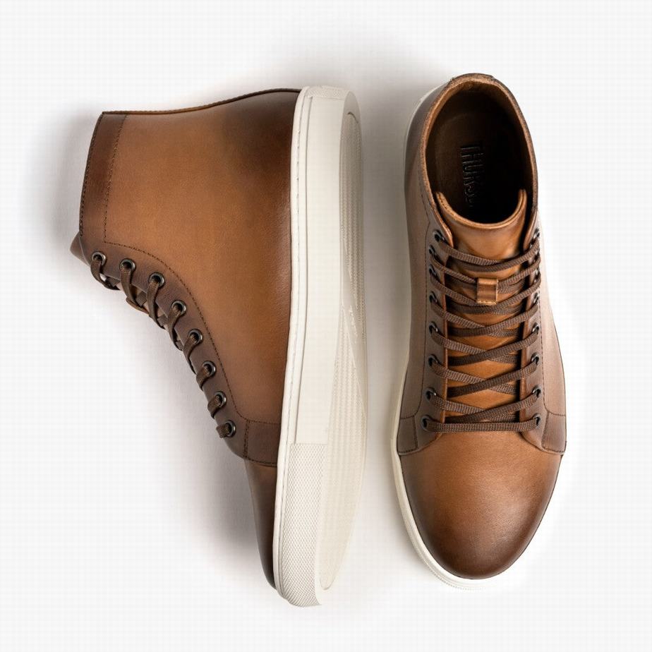 Toffee Thursday Boots Premier Men High-Top Sneakers | DKR5270CS