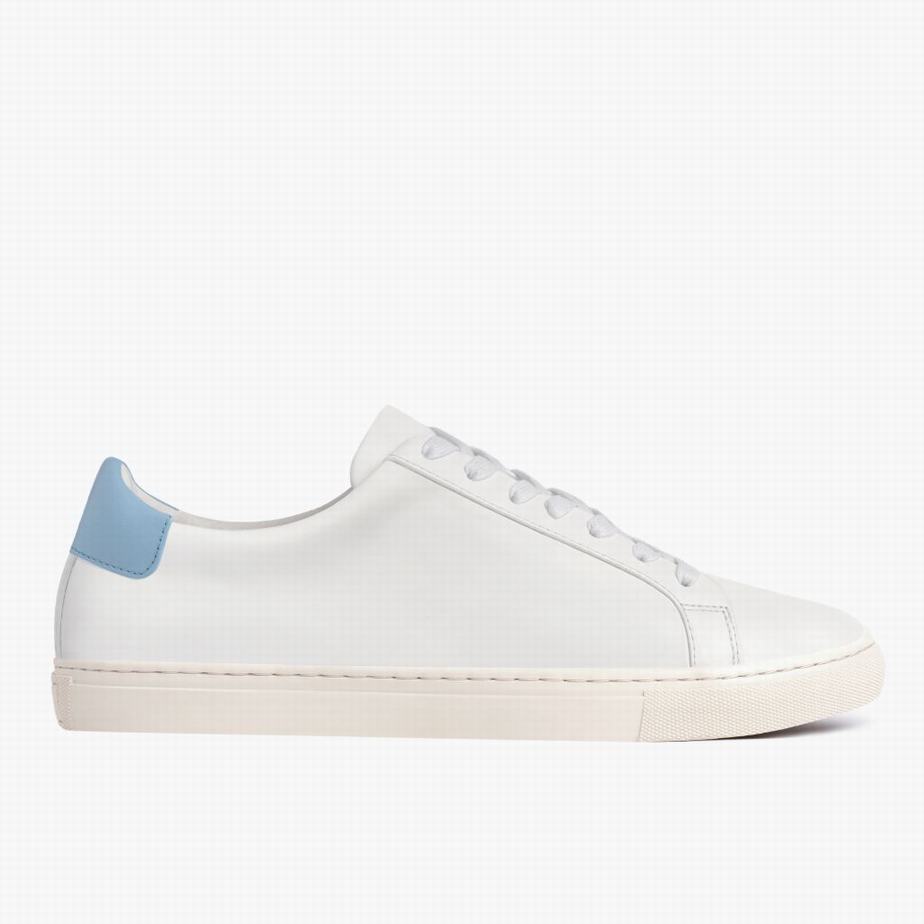 White Blue Thursday Boots Legacy Women Low-Top Sneakers | YQI7969ZJ