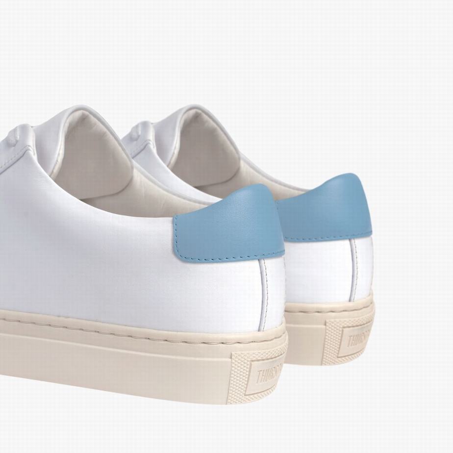 White Blue Thursday Boots Legacy Women Low-Top Sneakers | YQI7969ZJ