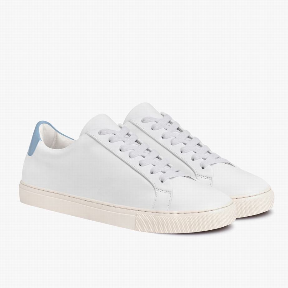 White Blue Thursday Boots Legacy Women Low-Top Sneakers | YQI7969ZJ