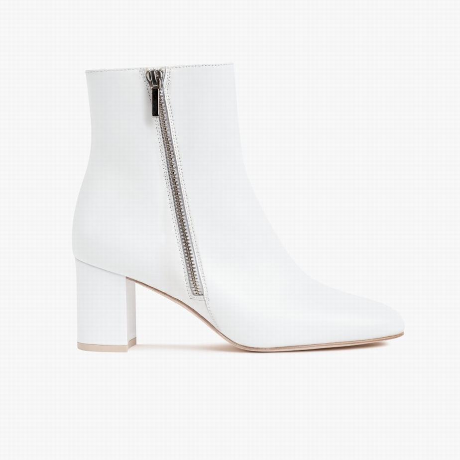 White Thursday Boots High Standard Women Booties | YNN1366PG