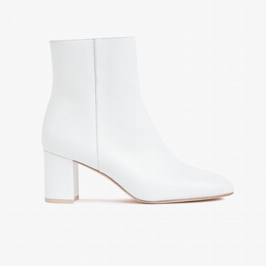 White Thursday Boots High Standard Women Booties | YNN1366PG