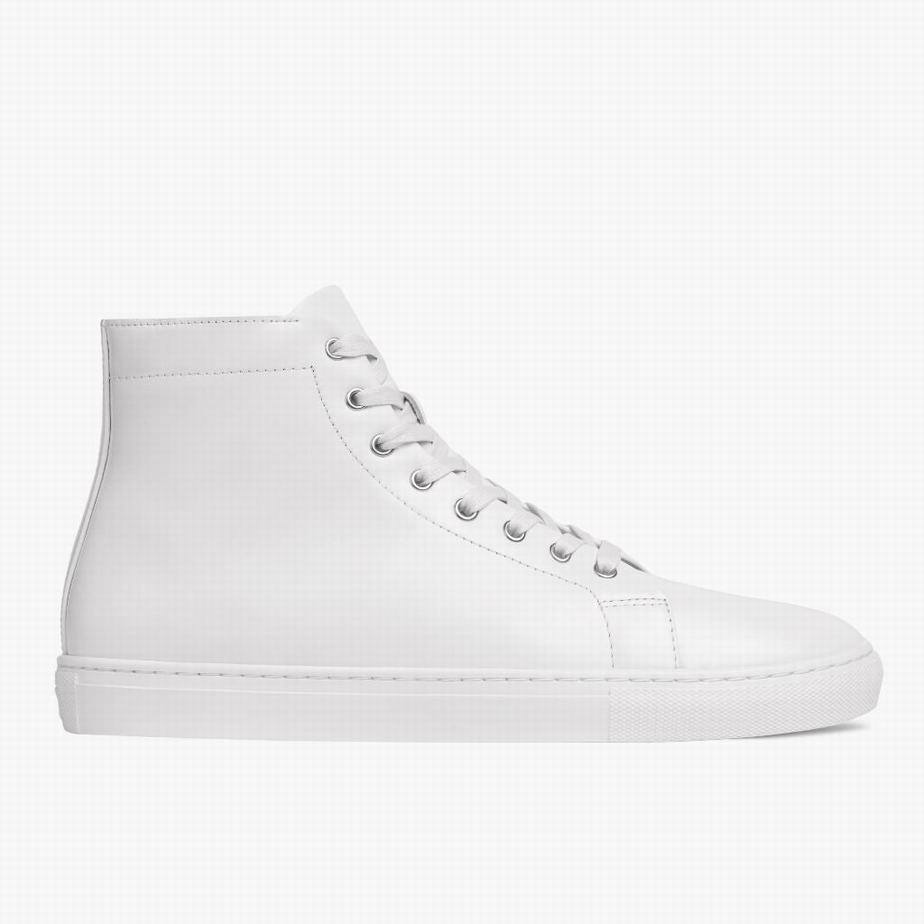 White Thursday Boots Premier Men High-Top Sneakers | IVX6245HV