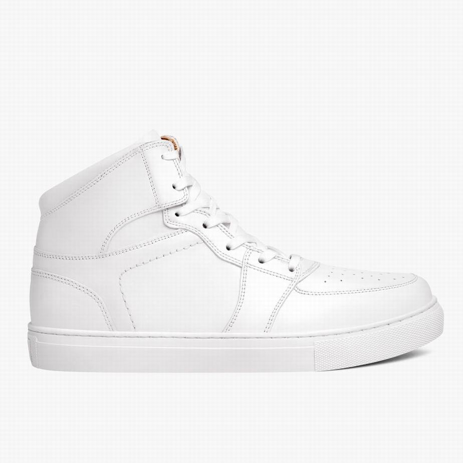 White Thursday Boots Showtime Men High-Top Sneakers | EDS4841YL