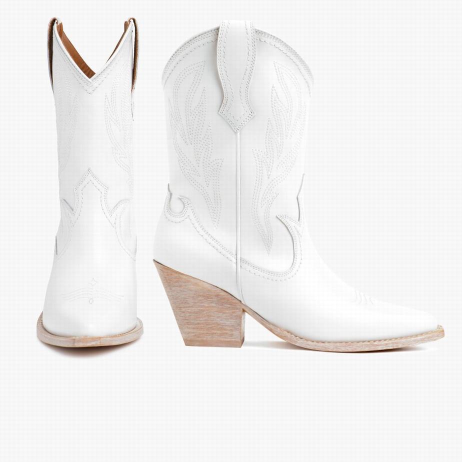 White Thursday Boots Sierra Women Western Boots | JDO6227KH