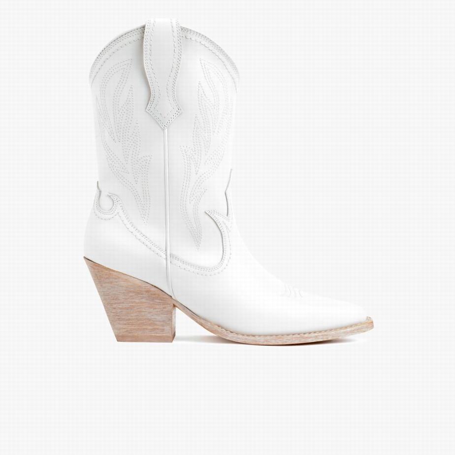 White Thursday Boots Sierra Women Western Boots | JDO6227KH