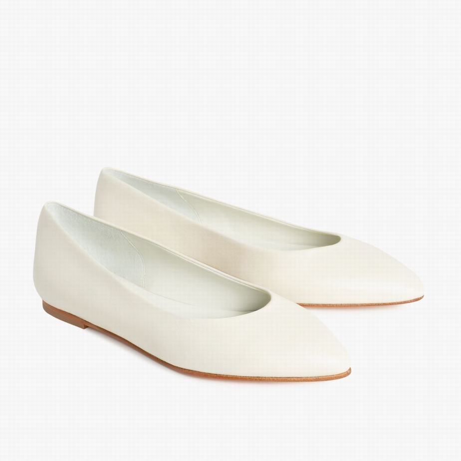 White Thursday Boots Viva Women Ballet Flats | SUI65AO